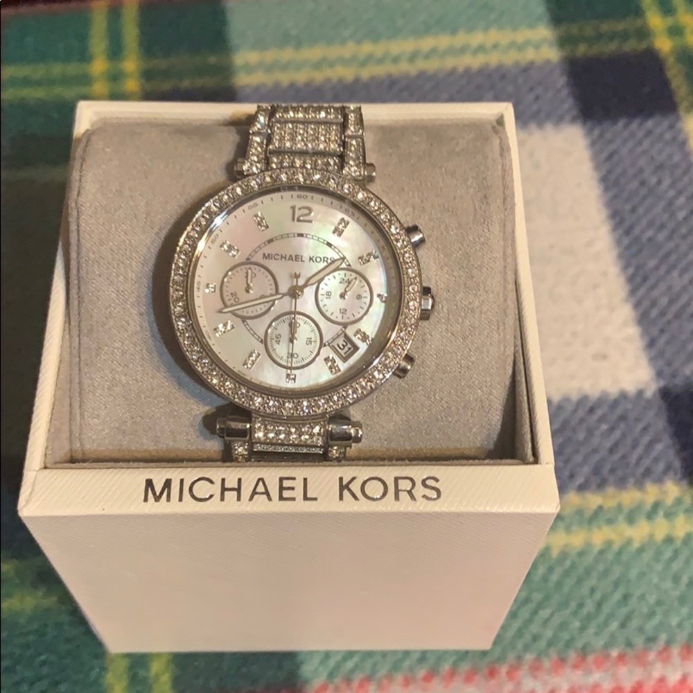 MK studded women’s watch